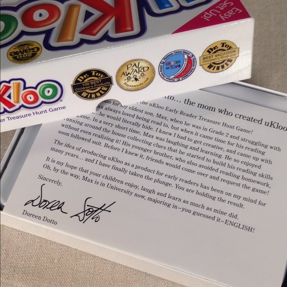 Ukloo Early Reader Treasure Hunt Game, Ages 4 & Up - Picture 3 of 6